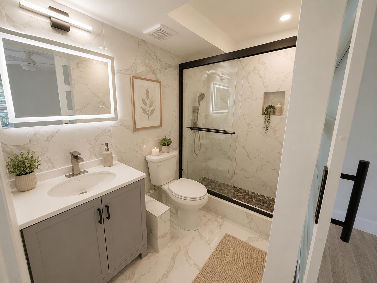 610 Northwest 13th Street, Unit 210 Boca Raton, FL 33486 - Photo 10 of 15 Master Bathroom