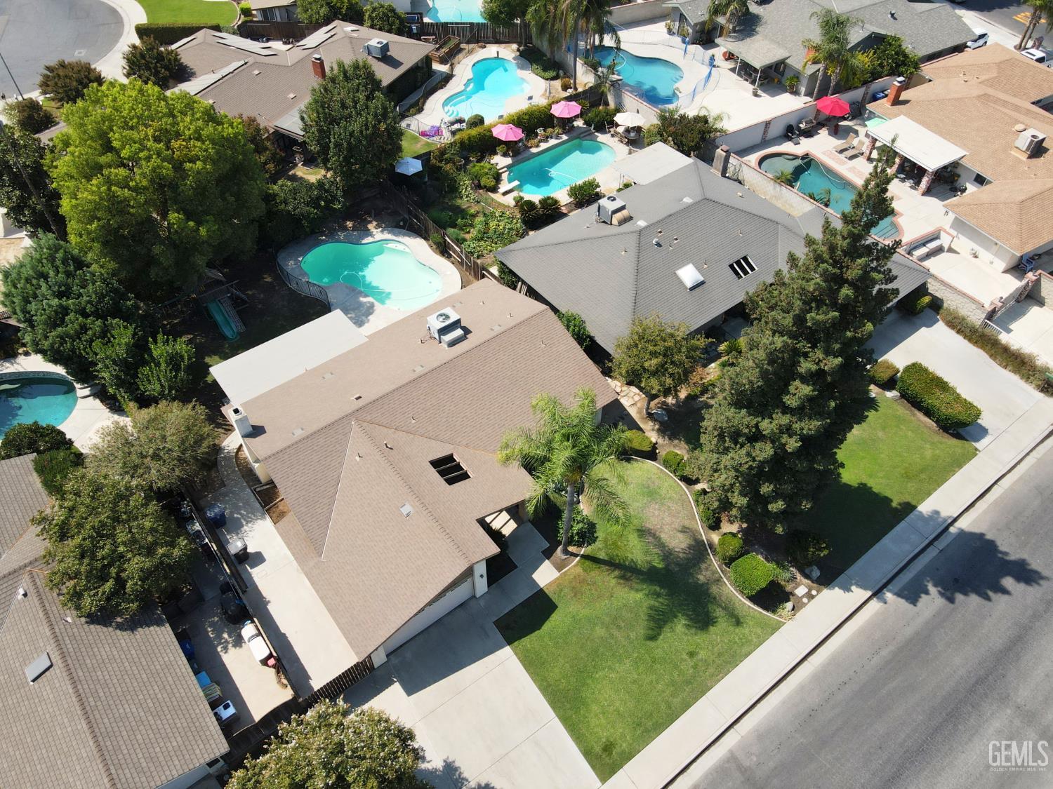 Undisclosed Address Bakersfield, CA 93309 - Photo 37 of 38 an aerial view of a house