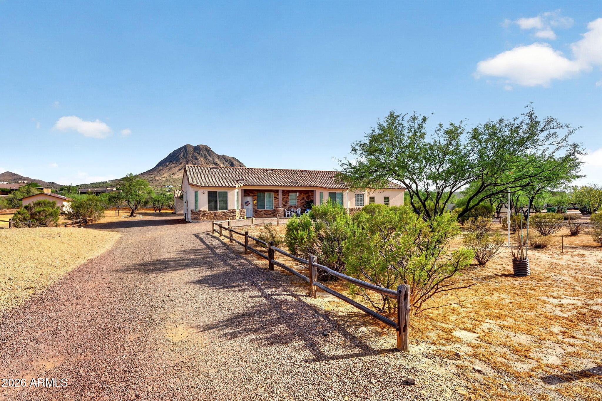 2929 West New River Road New River, AZ 85087 - Photo 6 of 53 a view of a house with a yard