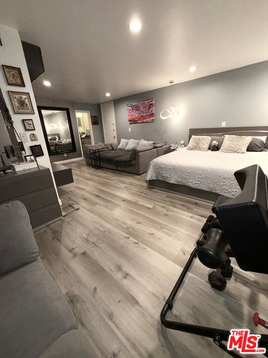 843 4th Street, Unit 207 Santa Monica, CA 90403 - Photo 9 of 49 a bathroom with a sink and a vanity