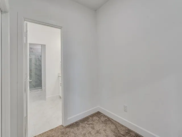 a small space with a window