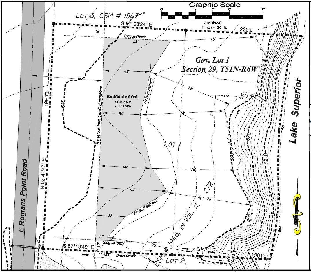 891-xx East Romans Point Road Herbster, WI 54844 - Photo 14 of 17 Plat Map