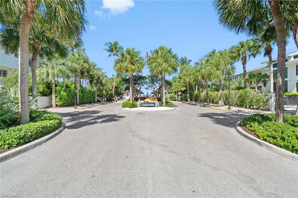 1222 Gordon Drive, Unit 2 Naples, FL 34102 - Photo 23 of 24 View of asphalt road with curbs