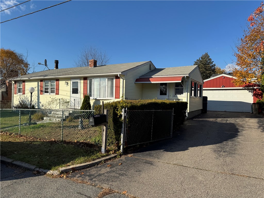 12 Devon Street Providence, RI 02904 - Photo 2 of 13 Exterior front with 2-car garage