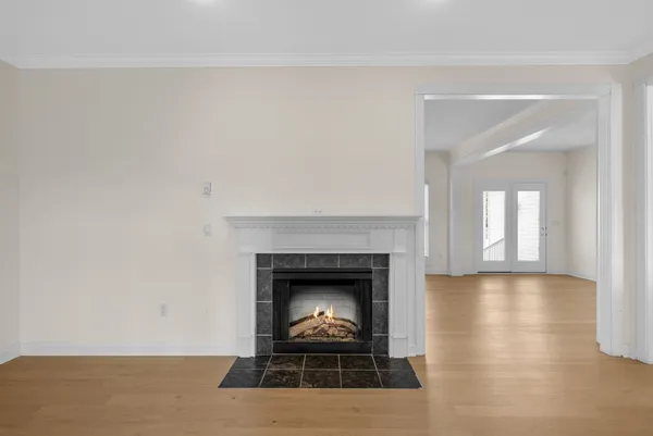 a view of a kitchen with a sink