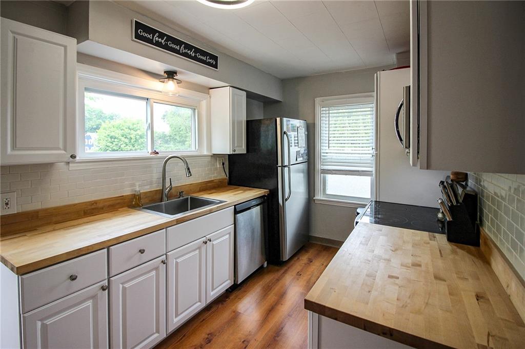 684 Elizabeth Street Bridgeville, PA 15017 - Photo 15 of 34 a kitchen with sink and window