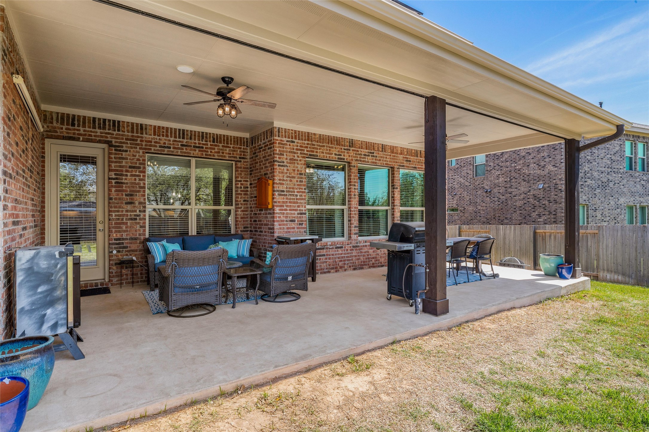 151 Swallowtail Drive Austin, TX 78737 - Photo 30 of 40 a outdoor living space with furniture