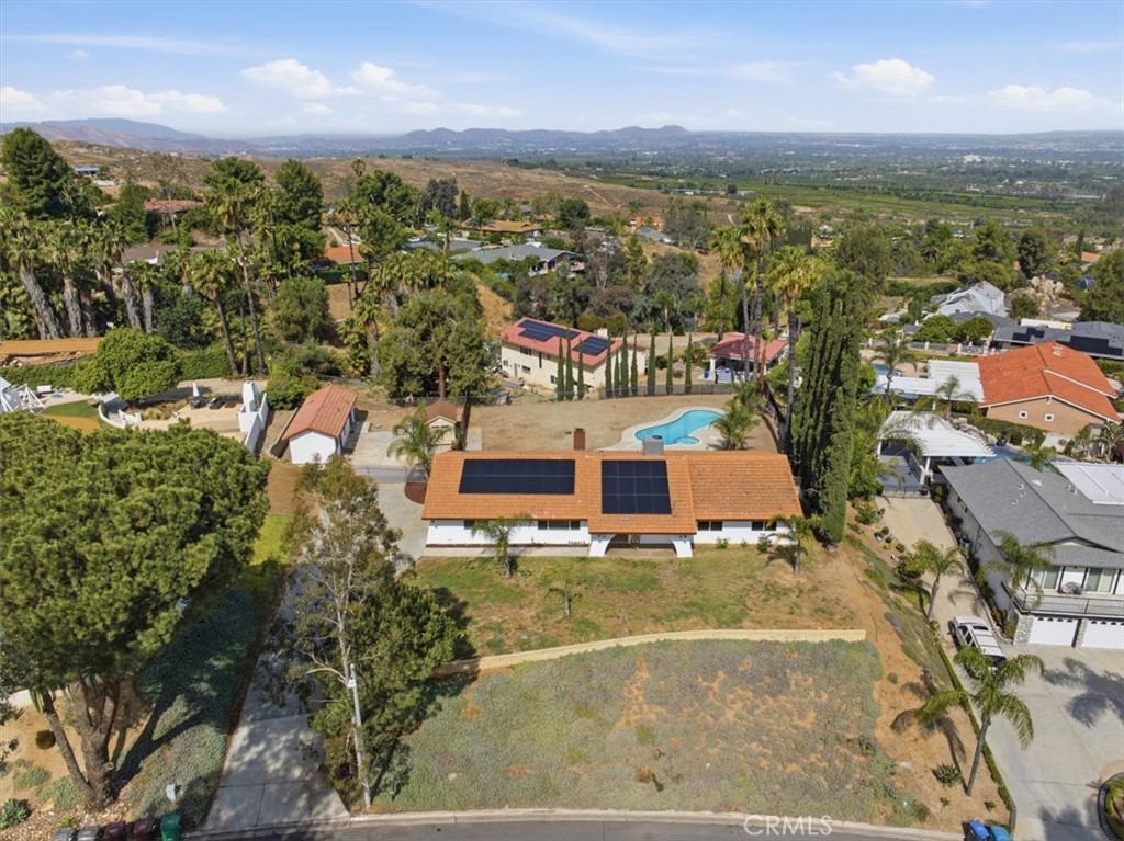 15745 Saddleback Road Riverside, CA 92506 - Photo 43 of 44 Aerial Front Property View