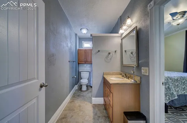 a room with storage and utility