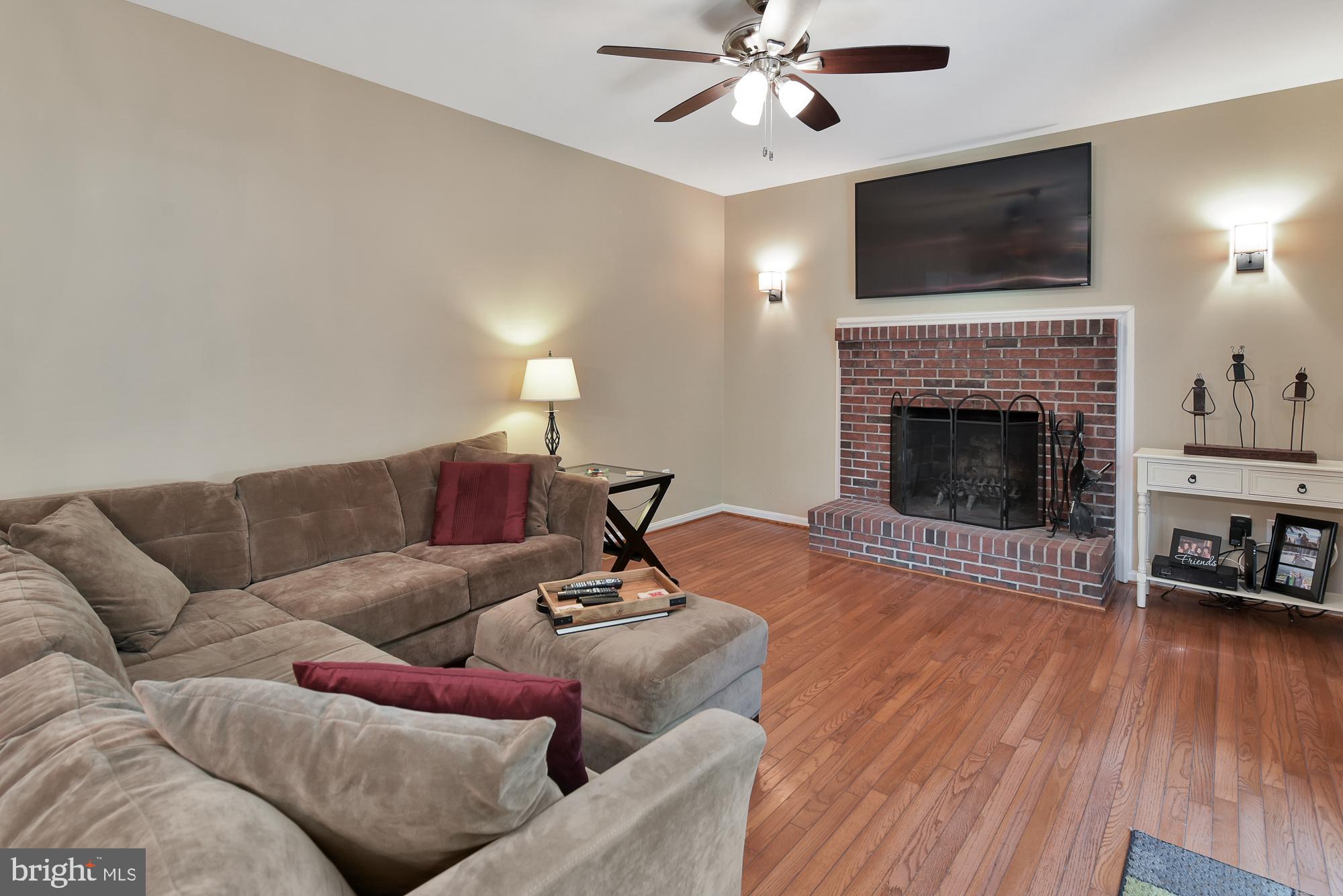 19954 Spurrier Avenue Poolesville, MD 20837 - Photo 29 of 54 Real wood-burning fireplace
