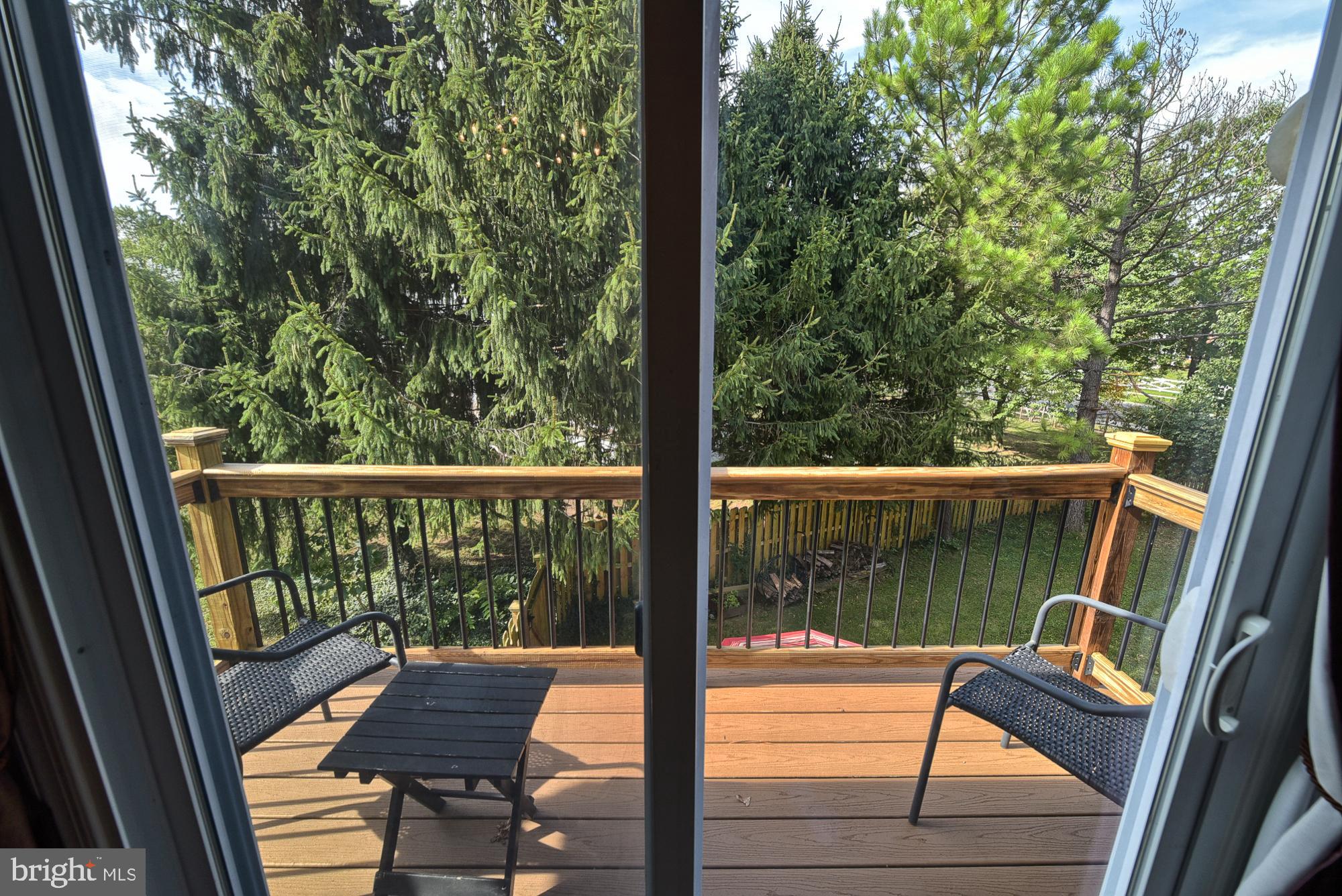 19954 Spurrier Avenue Poolesville, MD 20837 - Photo 35 of 54 Private deck off the master bedroom!