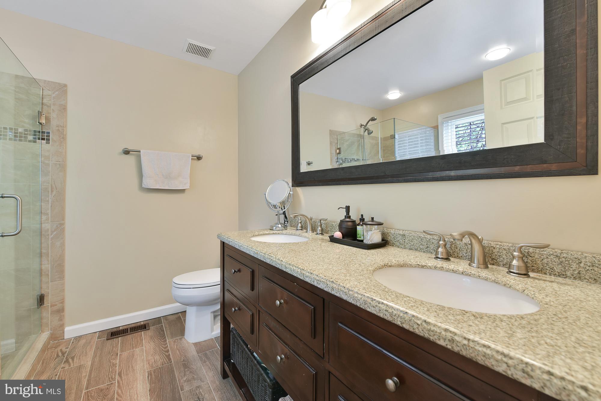 19954 Spurrier Avenue Poolesville, MD 20837 - Photo 36 of 54 Remodeled master bath is contemporary and amazing!
