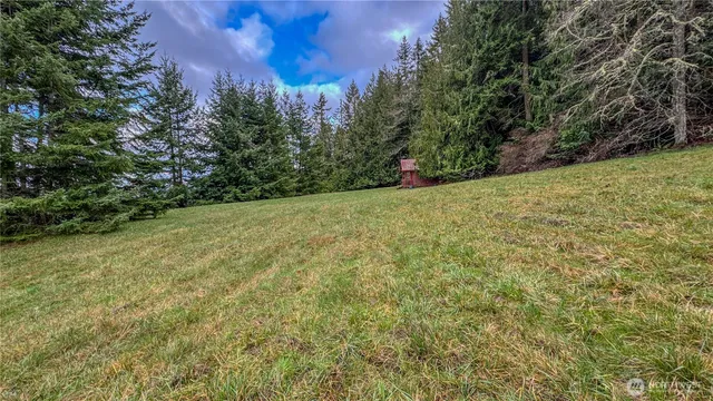 a view of an outdoor space with a lake view