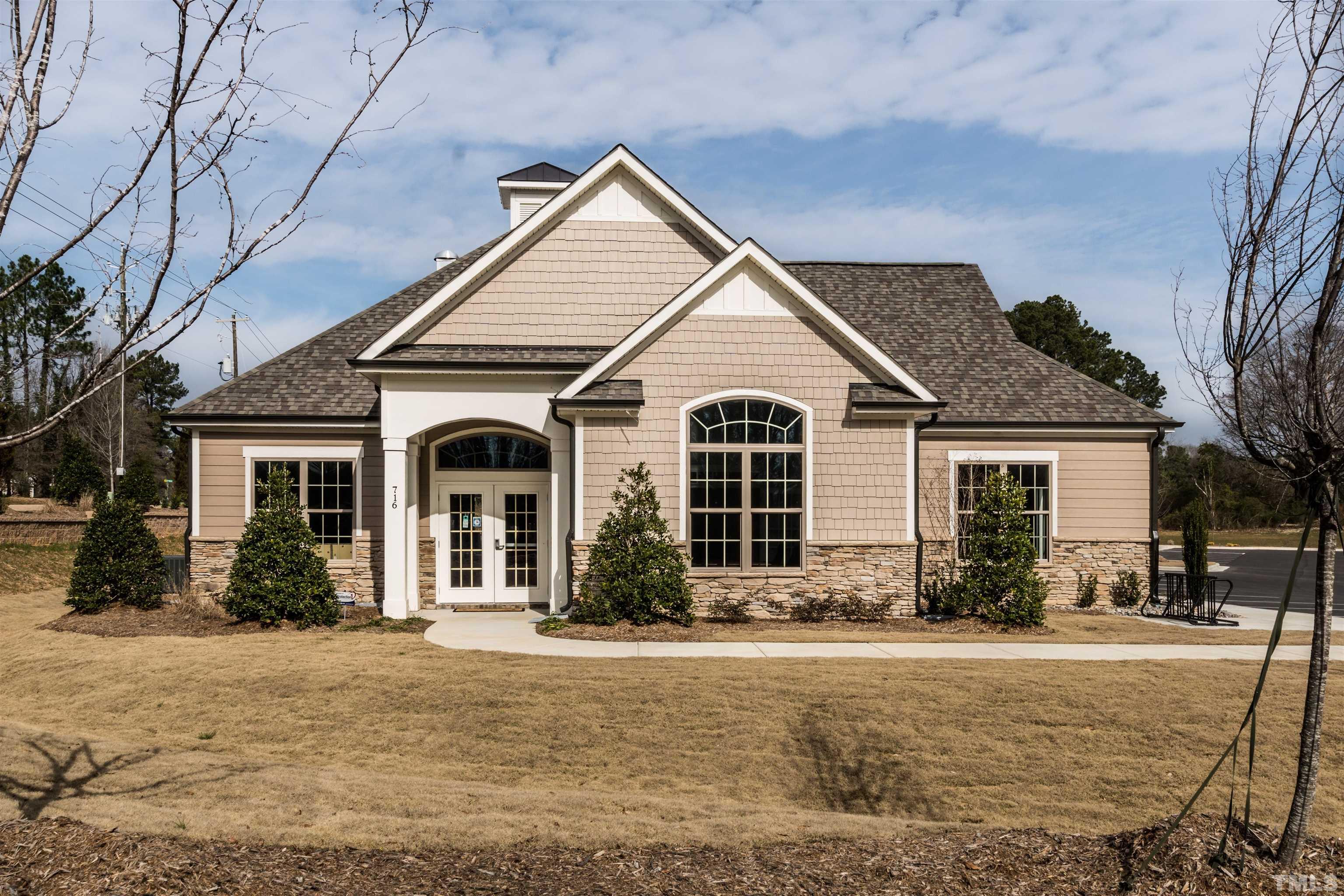 529 Ingram Ridge Court Knightdale, NC 27545 - Photo 6 of 6 a front view of a house with yard