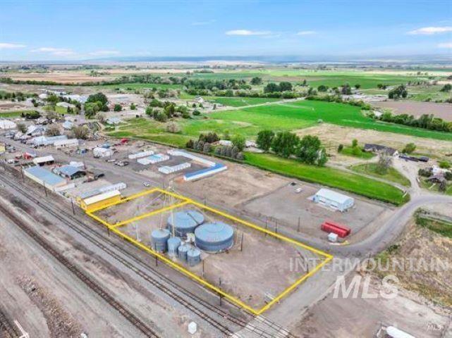 N/a Roosevelt Street Gooding, ID 83330 - Photo 2 of 19 Aerial view of property's location featuring property parcel outlined