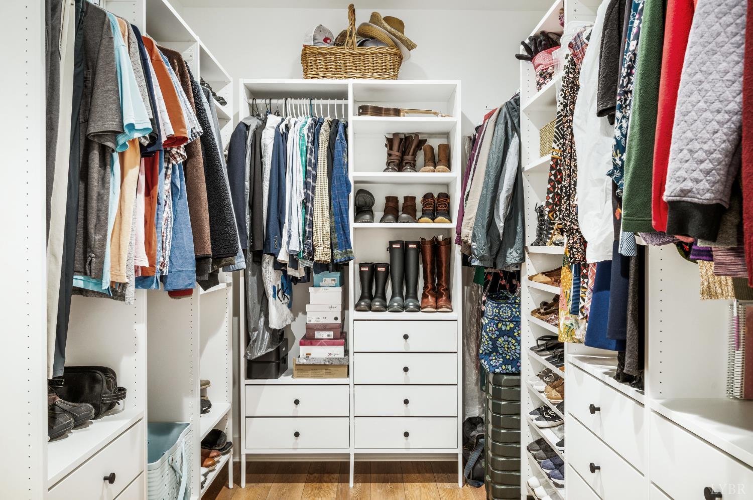 2262 Hooper Road Forest, VA 24551 - Photo 64 of 80 a view of walk in closet with clothes and shoes