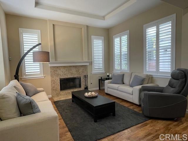 2207 Corte Anacapa Chula Vista, CA 91914 - Photo 4 of 22 a living room with furniture and a fireplace