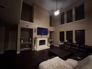 3110 Katner Lane Spring, TX 77386 - Photo 11 of 24 a living room with furniture and a fireplace