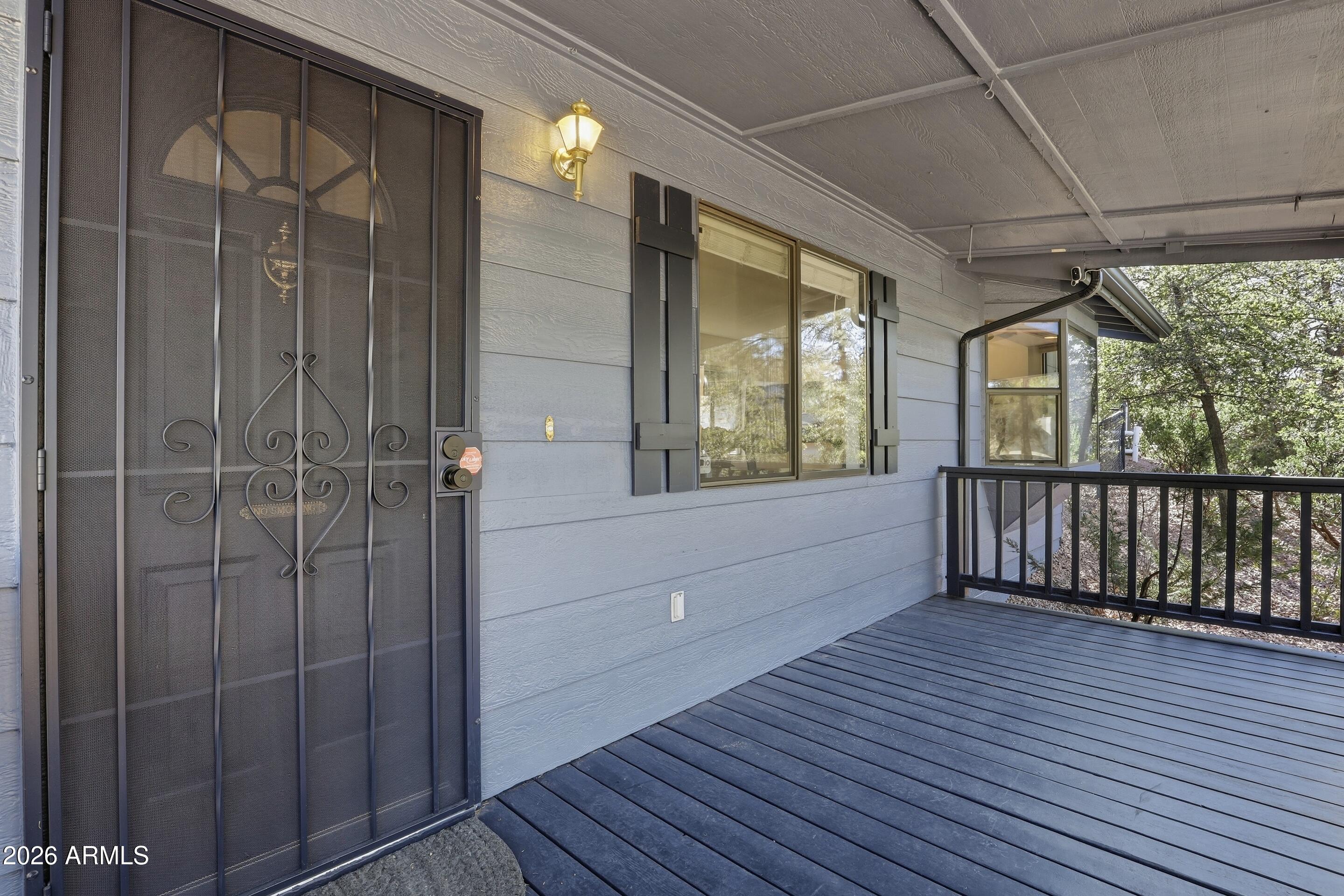 201 North McLane Road Payson, AZ 85541 - Photo 2 of 42 a view of entryway with wooden floor