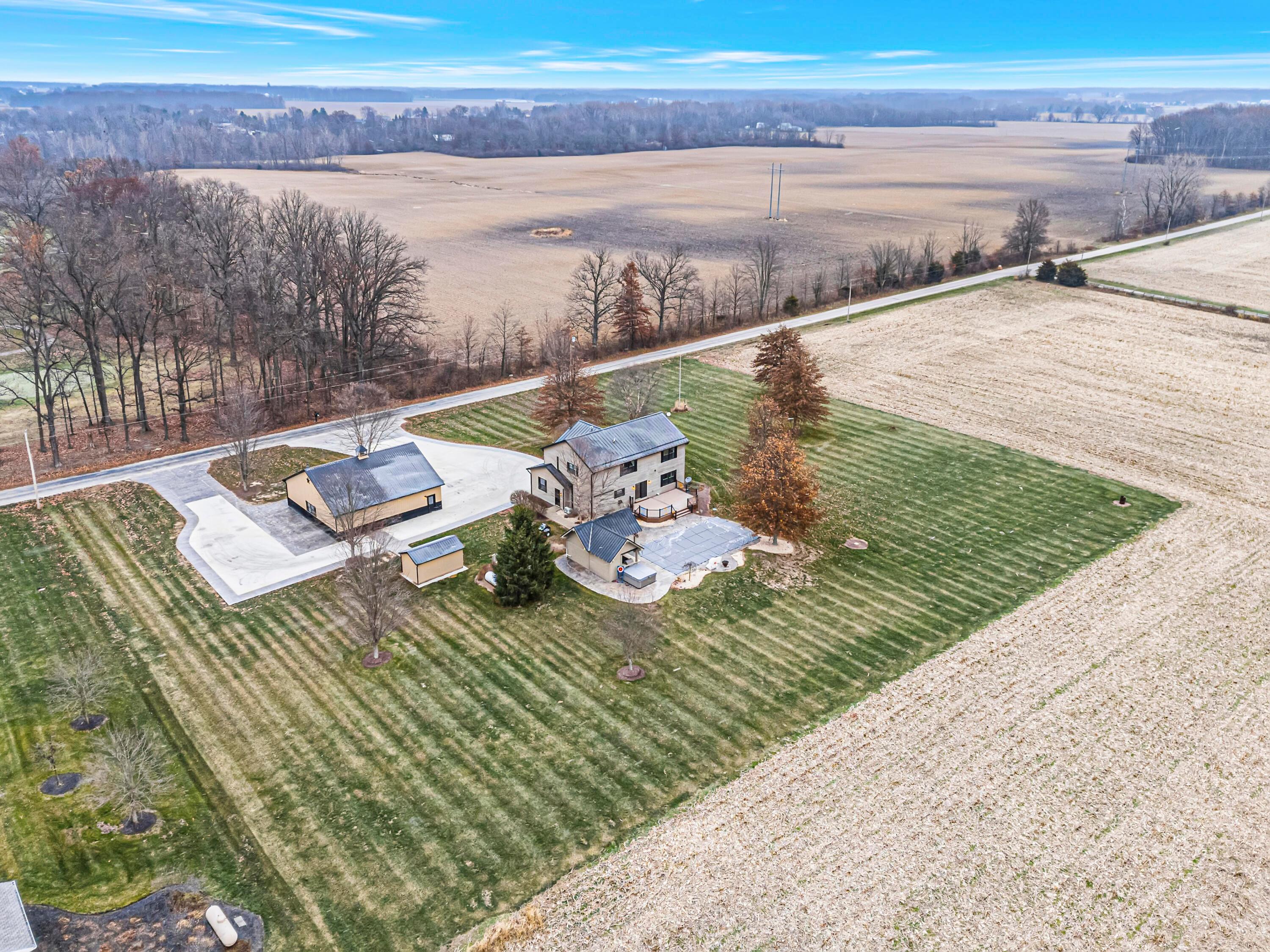 2749 Berringer Road Waldo, OH 43356 - Photo 67 of 75 F8_AERIAL__2749_Berringer__013