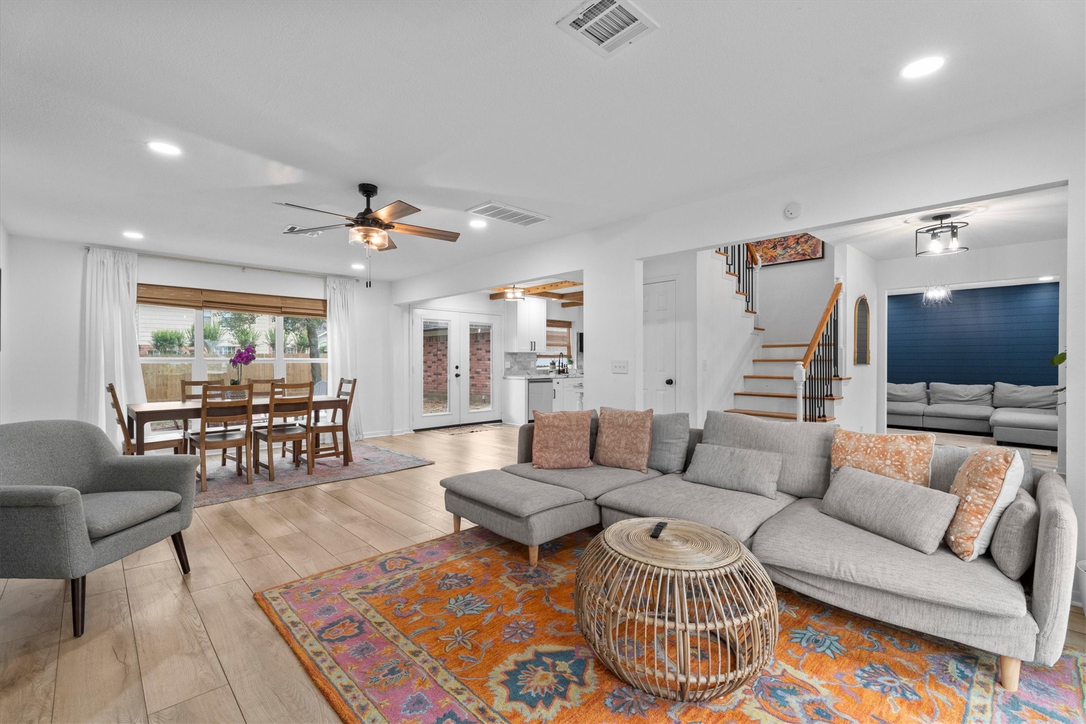503 Alley Court Spring, TX 77388 - Photo 10 of 48 a living room with furniture and wooden floor
