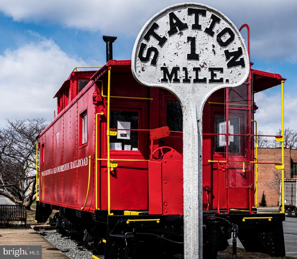 614 Kingsley Road Southwest Vienna, VA 22180 - Photo 65 of 68 Old Caboose of the W&OD Trail