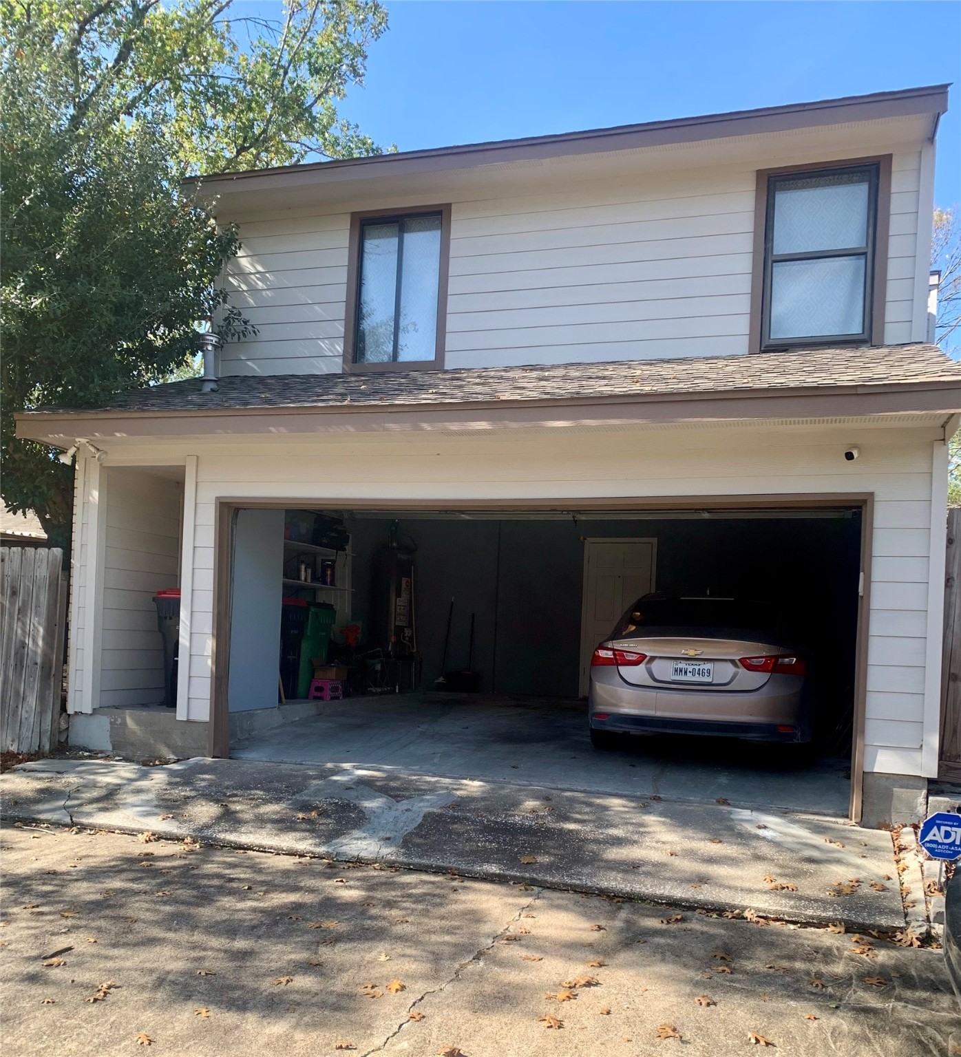 4807 Forest Court Baytown, TX 77521 - Photo 32 of 32 Full two car garage at the rear of the property was also included in the remodel