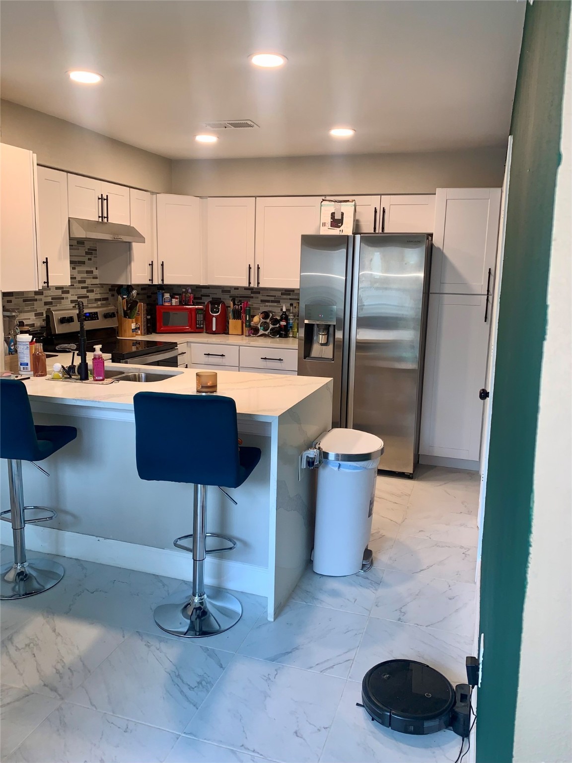 4807 Forest Court Baytown, TX 77521 - Photo 4 of 32 Kitchen includes stainless appliances and great cabinet space