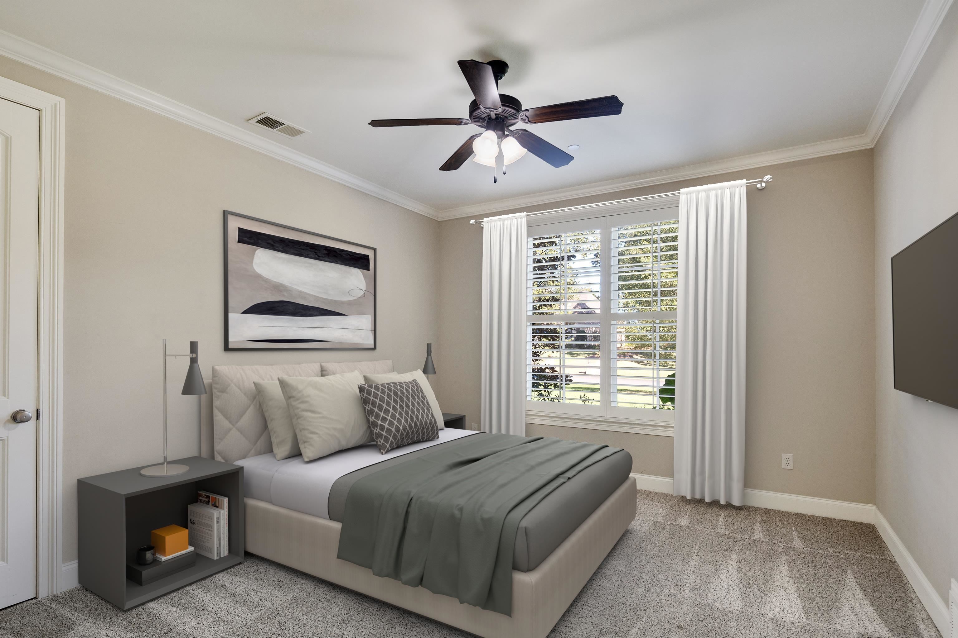 250 Ridgewood Drive Piperton, TN 38017 - Photo 15 of 36 a bedroom with a bed and a window