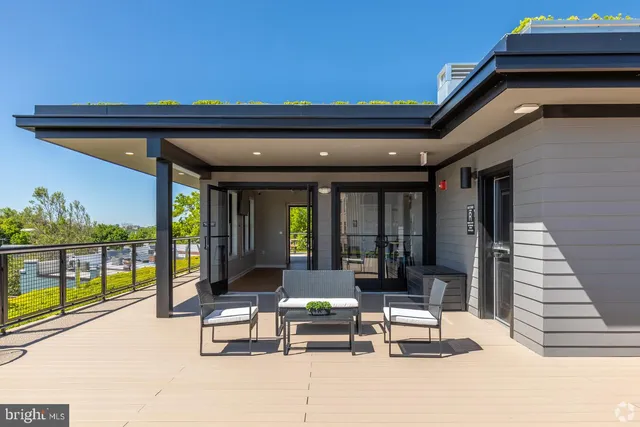 a view of parking garage