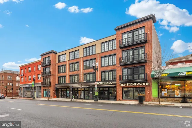 a view of a room with refrigerator