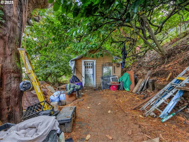 a view of outdoor space with porch and furniture