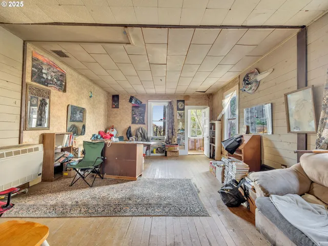 a very nice looking room with a large window