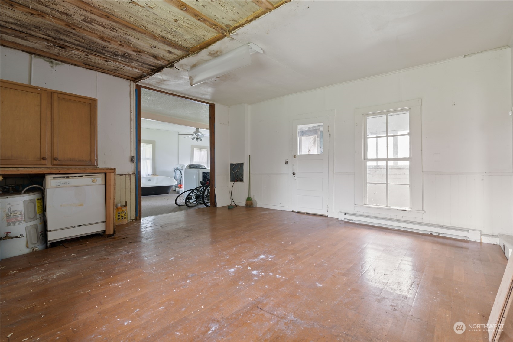 322 4th Street Roy, WA 98580 - Photo 22 of 29 a view of empty room with wooden floor
