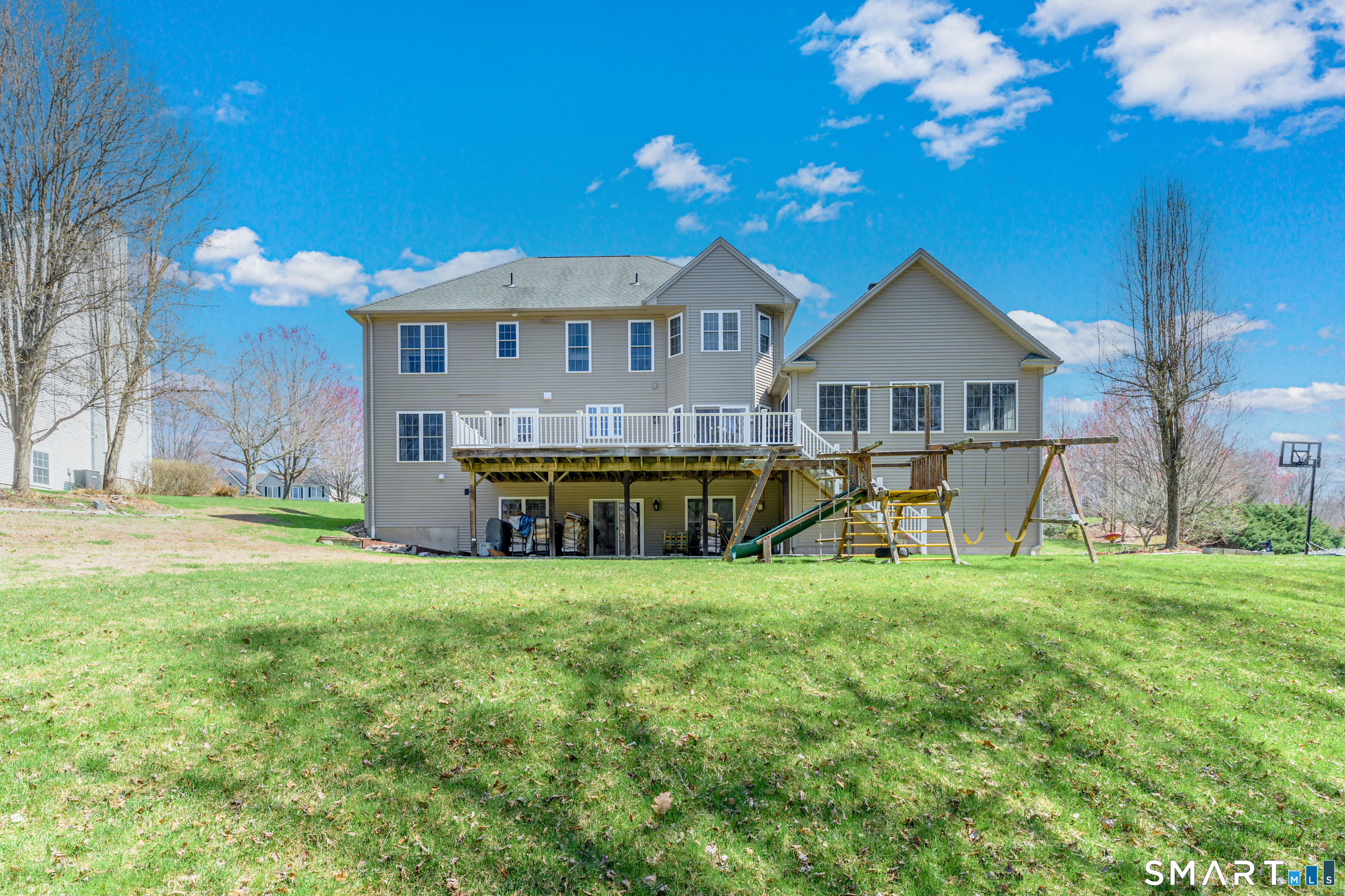 30 Block Farm Road Monroe, CT 06468 - Photo 35 of 40 a view of a house with a yard porch and sitting area