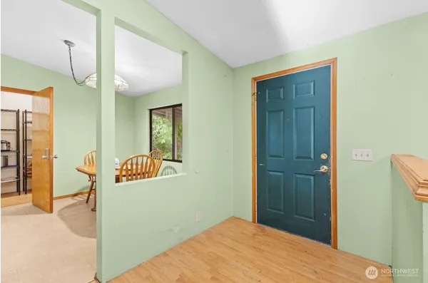 a view of closet area