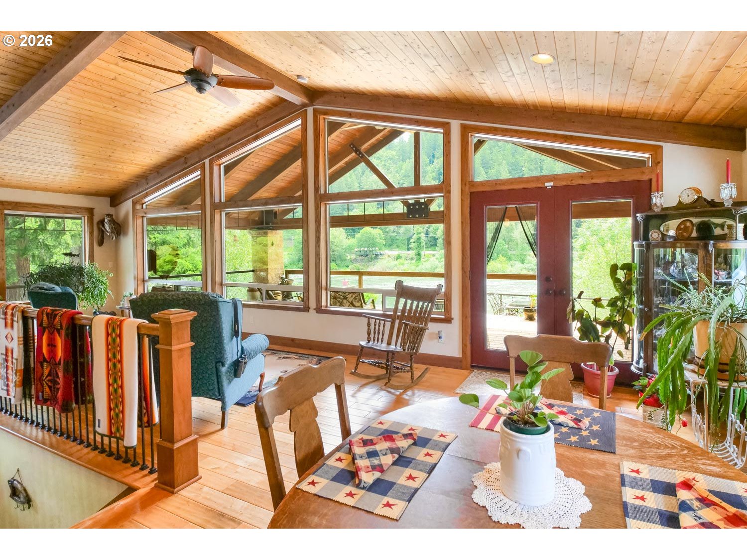 132 Cougar Creek Road Oakland, OR 97462 - Photo 19 of 48 Dining Area