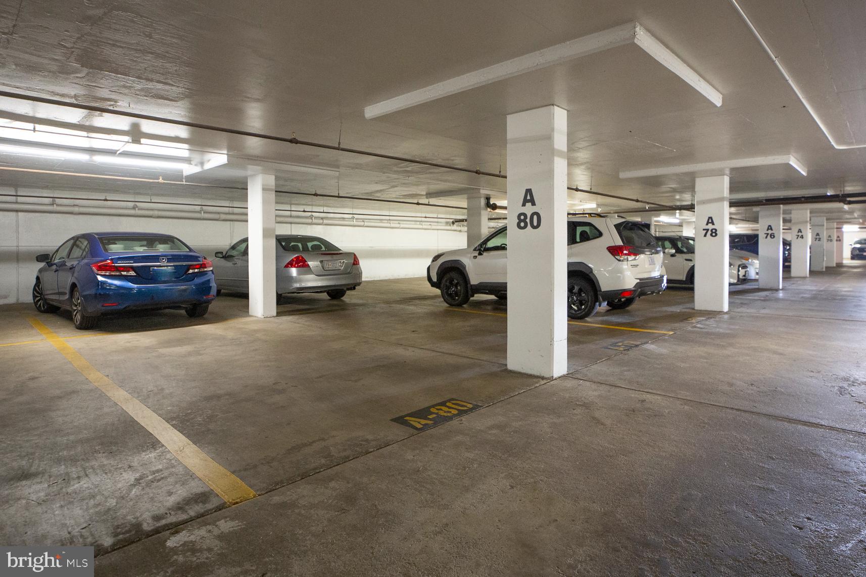 2939 Van Ness Street Northwest, Unit 727 Washington, DC 20008 - Photo 14 of 31 a view of parking garage with cars