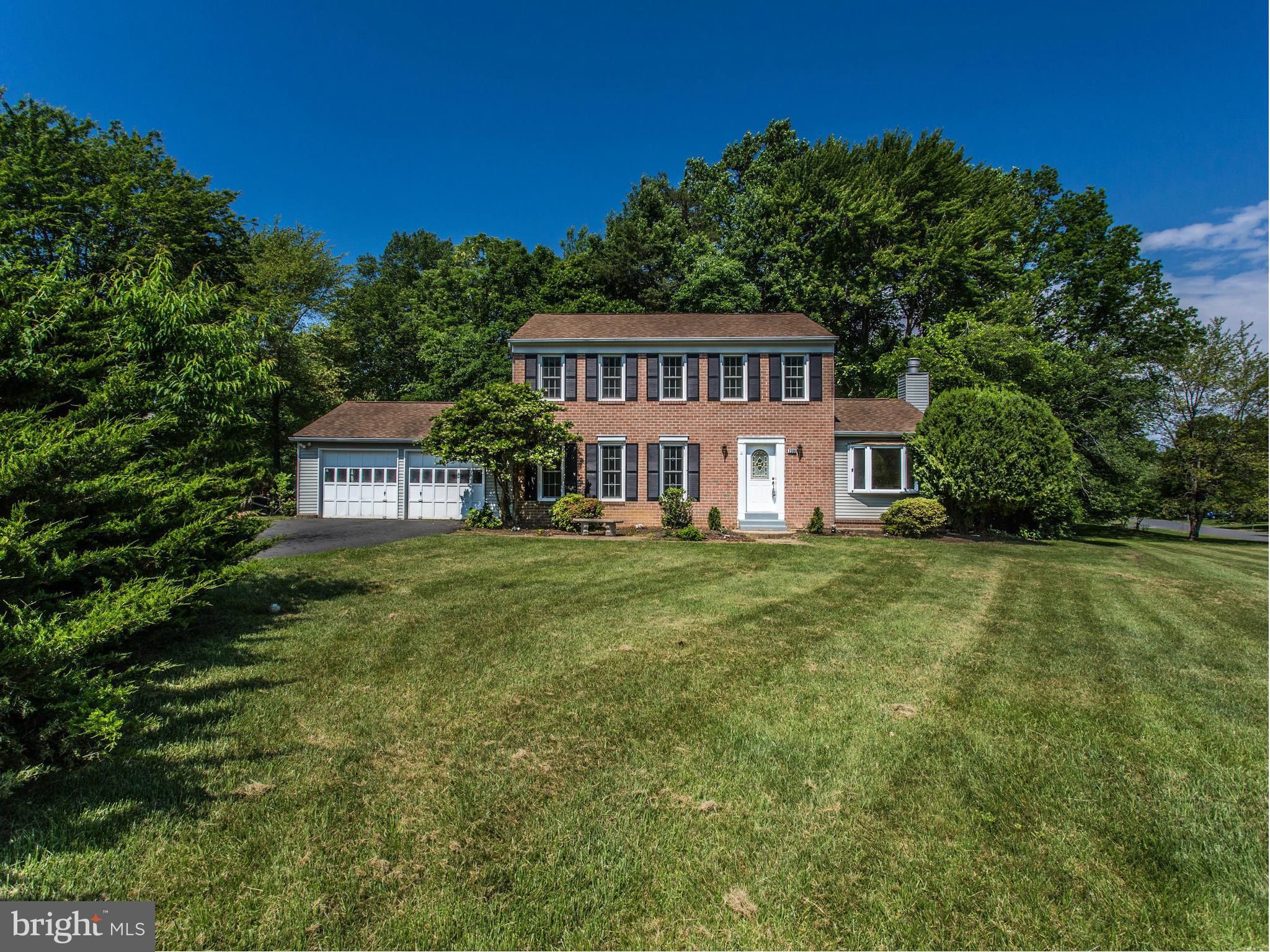 2308 St Bedes Court Reston, VA 20191 - Photo 1 of 30 a view of a house with a big yard