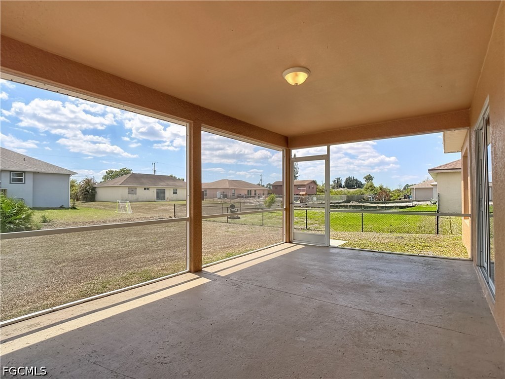 3713 20th Street Southwest Lehigh Acres, FL 33976 - Photo 22 of 23 a view of an empty room with a large window