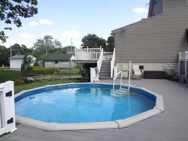 1819 Devonshire Road Coraopolis, PA 15108 - Photo 23 of 25 Pool with Trex Decking