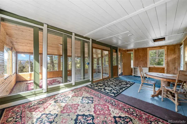 a very nice looking room with a large window