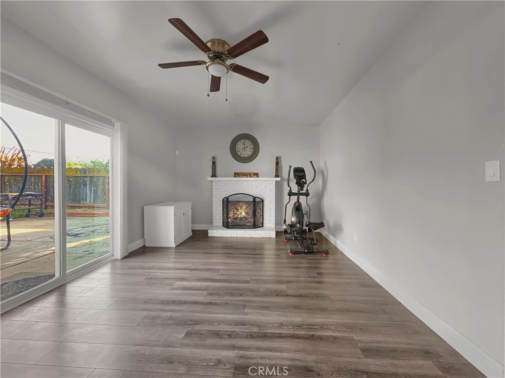 2846 North Parsons Merced, CA 95340 - Photo 8 of 29 a view of empty room with wooden floor and fan