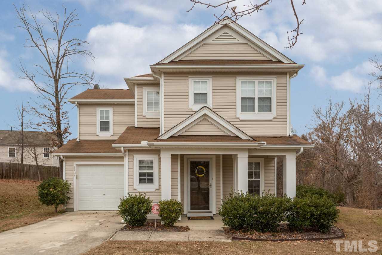 3404 Kernstown Drive Raleigh, NC 27610 - Photo 1 of 21 a front view of a house with a yard