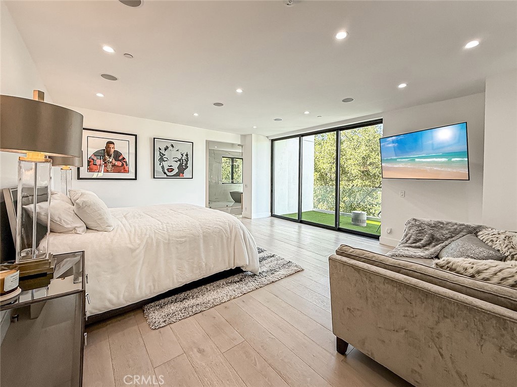 158 Bell Cyn Road Bell Canyon, CA 91307 - Photo 24 of 53 a bedroom with bed and furniture