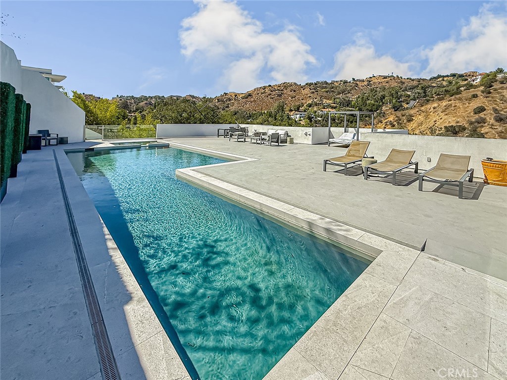 158 Bell Cyn Road Bell Canyon, CA 91307 - Photo 42 of 53 a view of swimming pool with a terrace