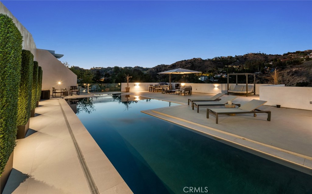 158 Bell Cyn Road Bell Canyon, CA 91307 - Photo 48 of 53 a view of swimming pool with lounge chair