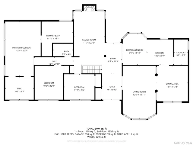 a picture of floor plan