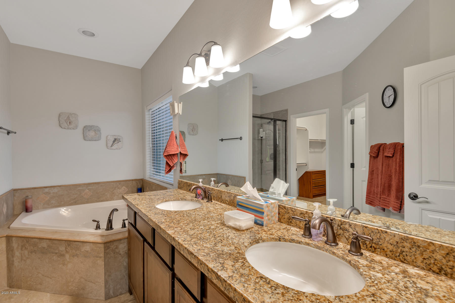 2532 North Val Vista Road Apache Junction, AZ 85119 - Photo 12 of 48 Master Bathroom wDual Sinks sep Tub S