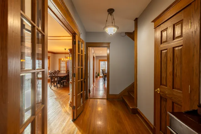 a view of living room with furniture and floor to ceiling window
